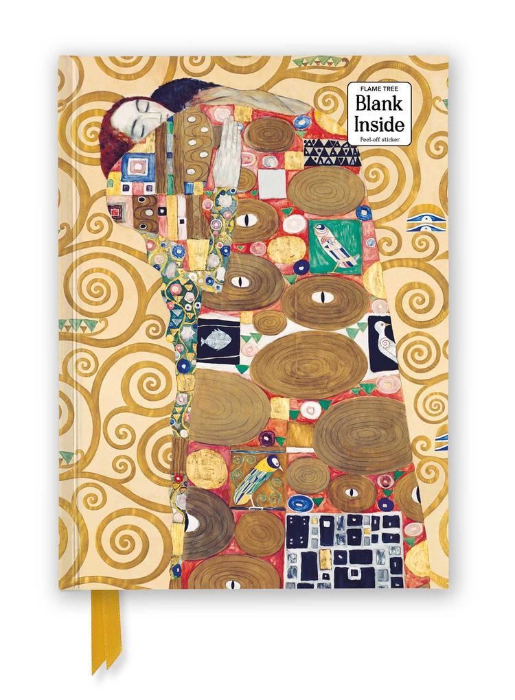 Produktbild: Gustav Klimt: Fulfilment (Foiled Blank Journal)