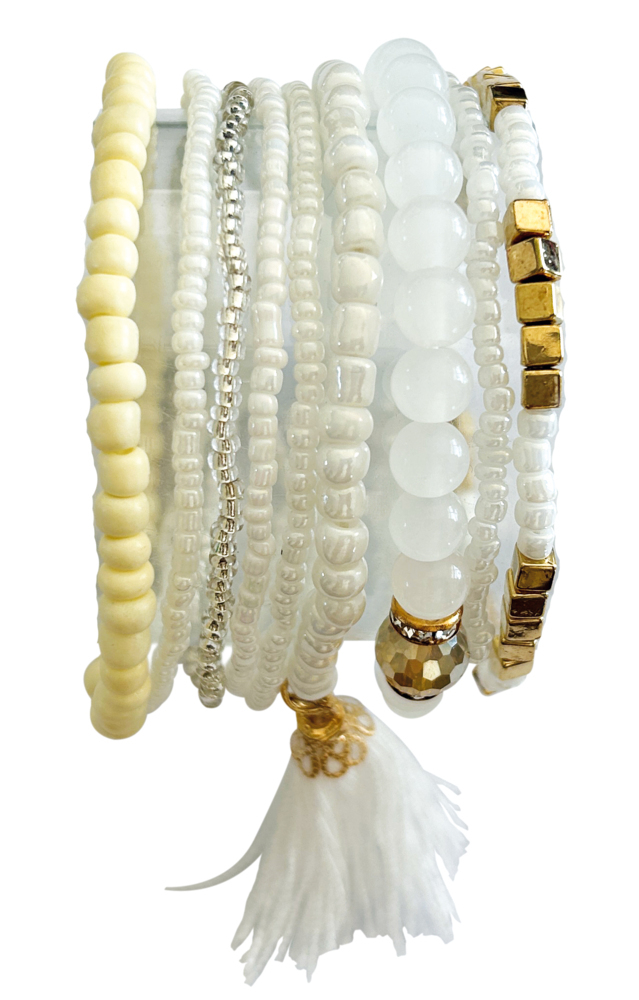 Produktbild: DIY Armband-Set, weiss