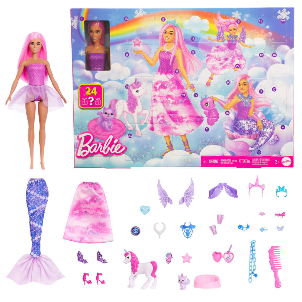 Produktbild: Barbie Fantasy Adventskalender