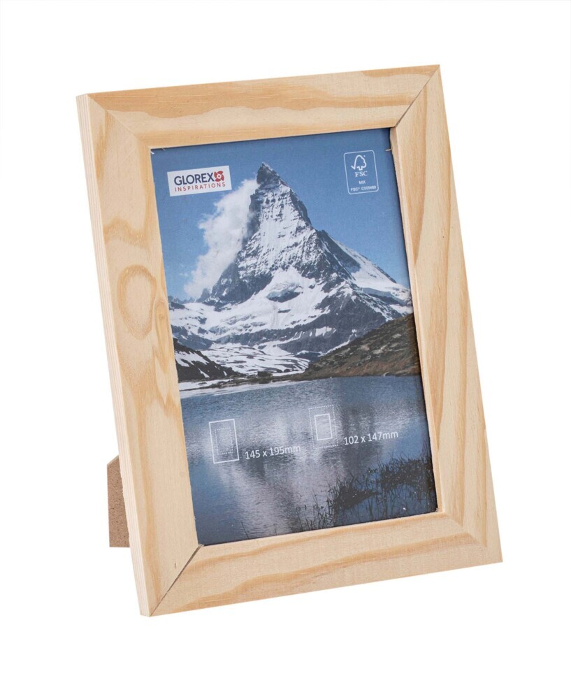 Produktbild: Bilderrahmen m. Glas 14,5x19,5cm