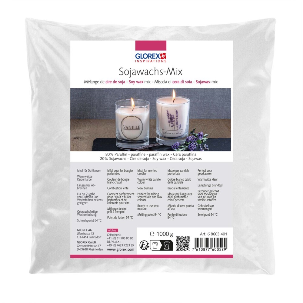 Produktbild: Sojawachs 100% 1000g