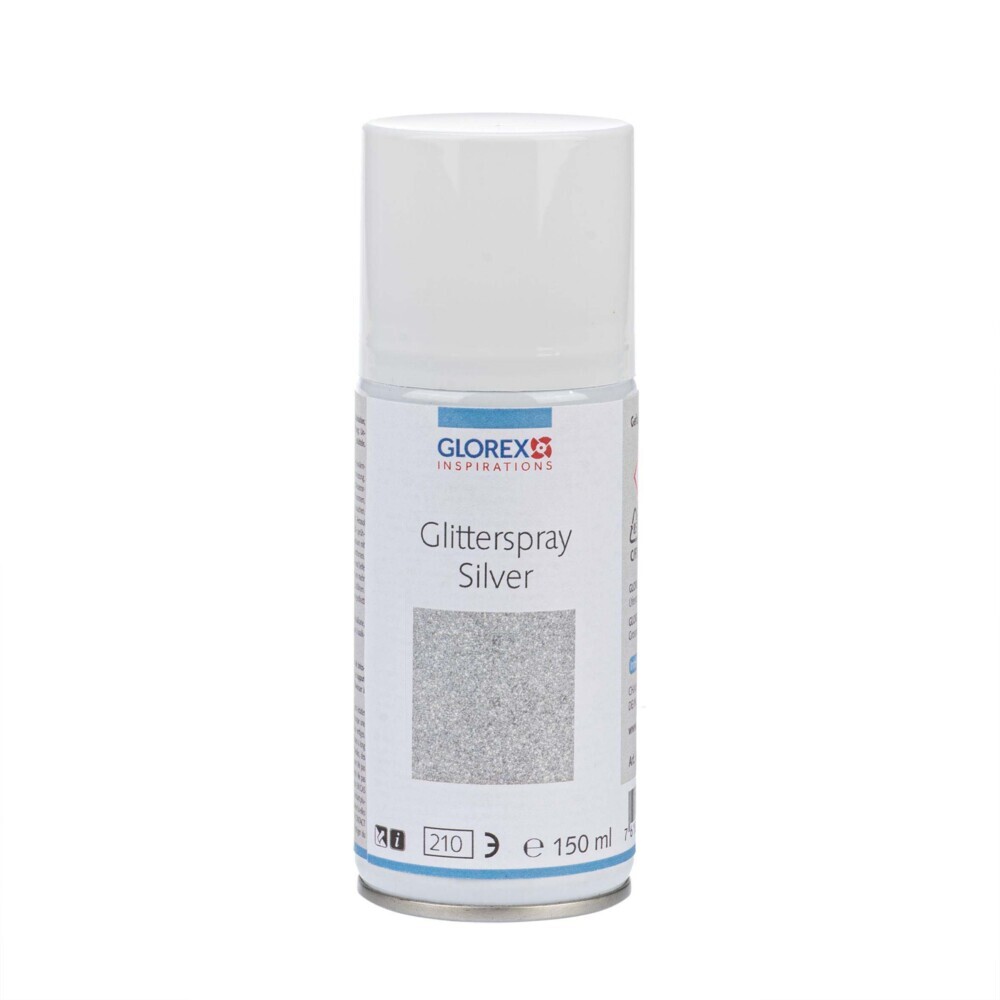 Produktbild: Glitterspray Silber 150ml