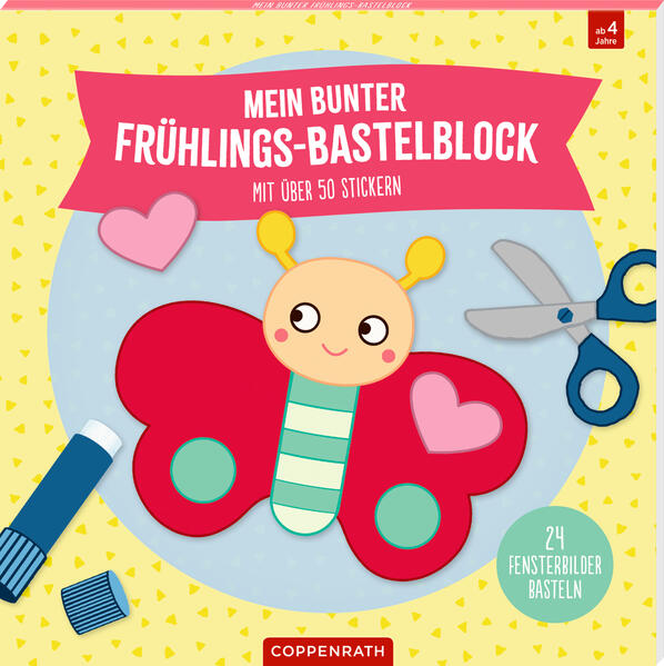 Produktbild: Mein bunter Frühlings-Bastelblock