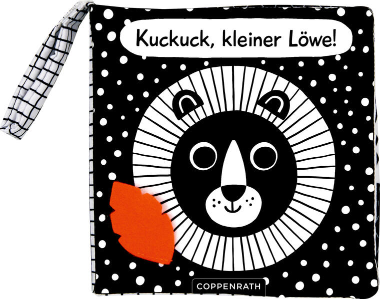 Produktbild: Babys kuschelweiches Kontrastbuch (Stoffbuch): Löwe