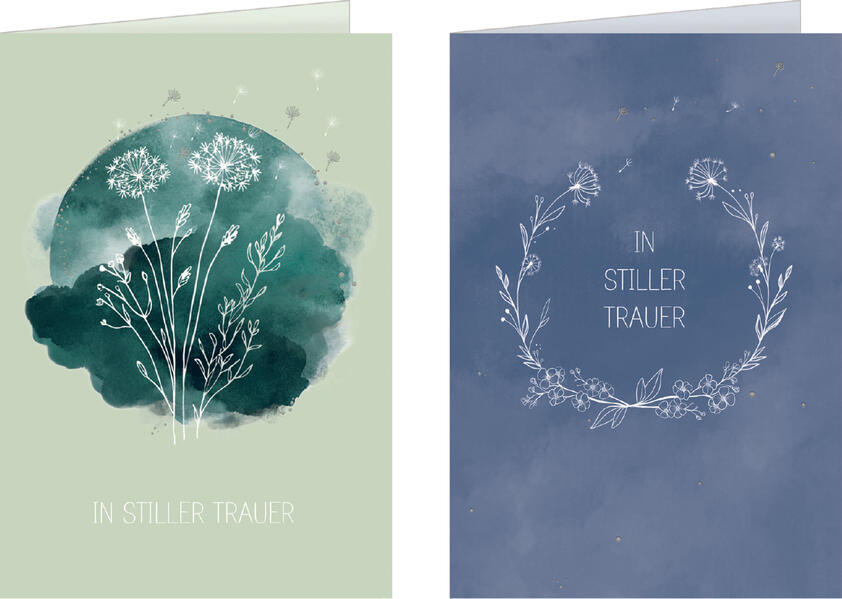 Produktbild: Grußkarten-Set - In stiller Trauer