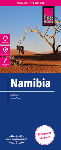 Produktbild: Reise Know-How Landkarte Namibia (1:1.200.000)
