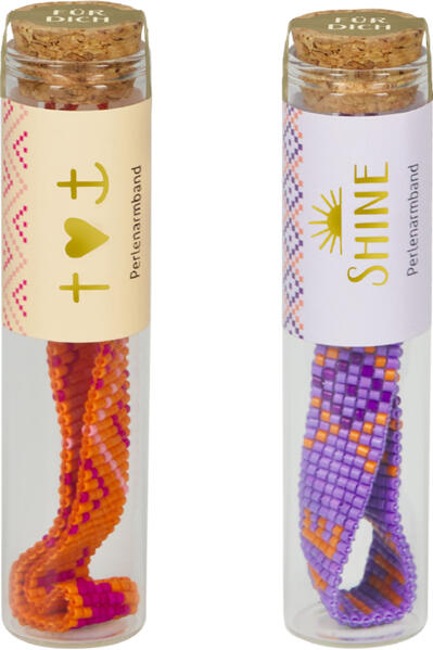 Produktbild: Armband - Perlenarmband im Glas