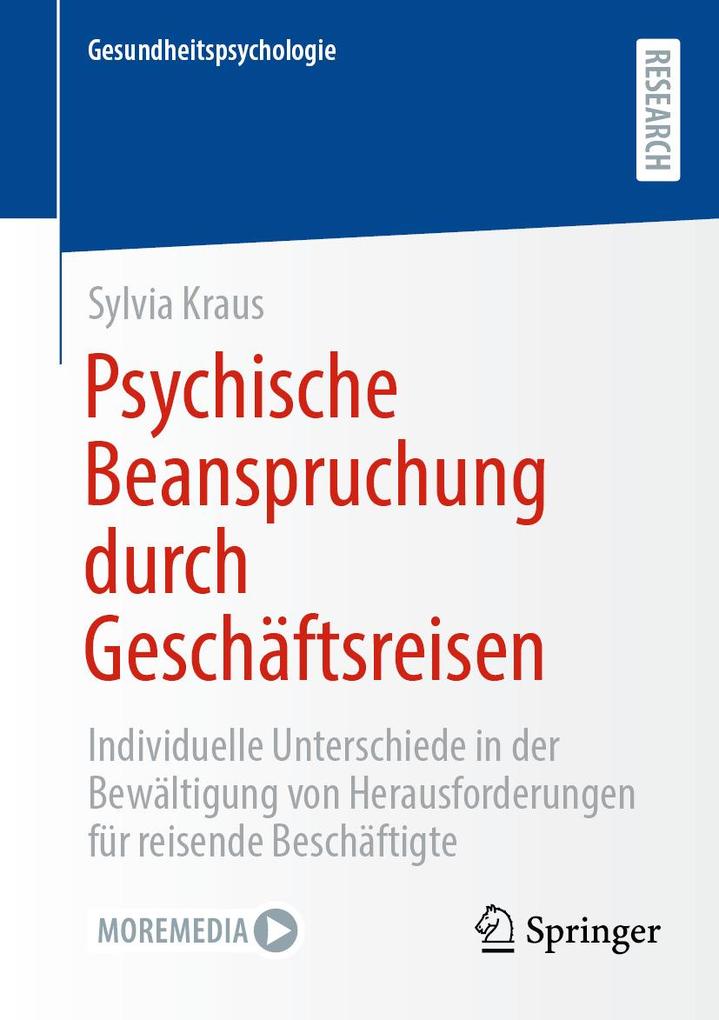 Produktbild: Psychische Beanspruchung durch Geschäftsreisen | Sylvia Kraus