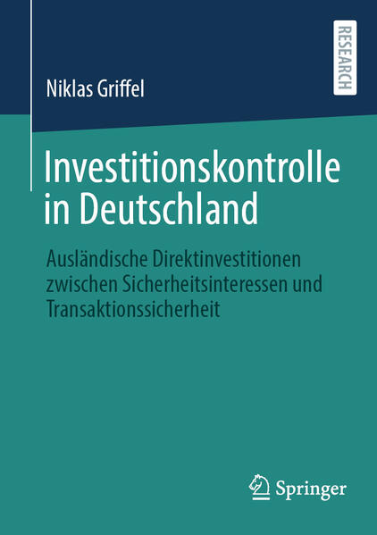 Produktbild: Investitionskontrolle in Deutschland | Niklas Griffel