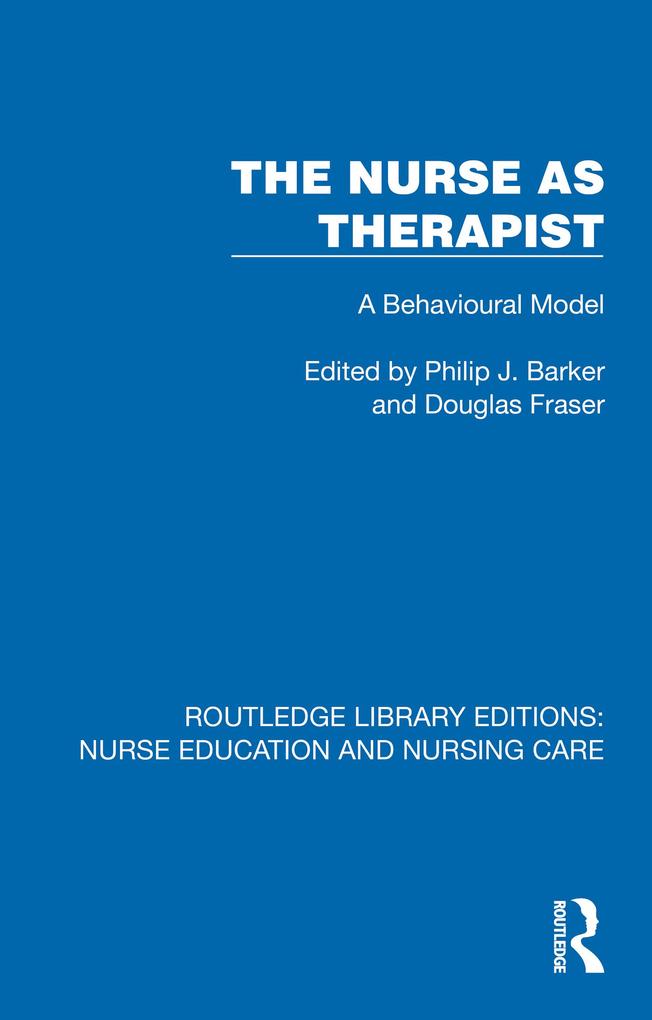 Produktbild: The Nurse as Therapist