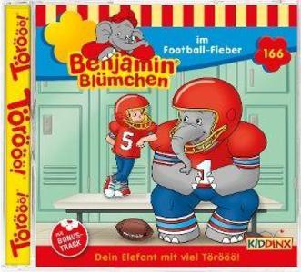 Produktbild: Folge 166:Im Football-Fieber | Benjamin Blümchen