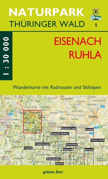 Produktbild: Wanderkarte Eisenach, Ruhla