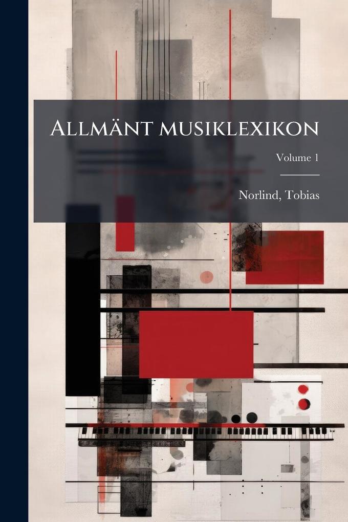 Produktbild: Allmänt musiklexikon | Tobias Norlind