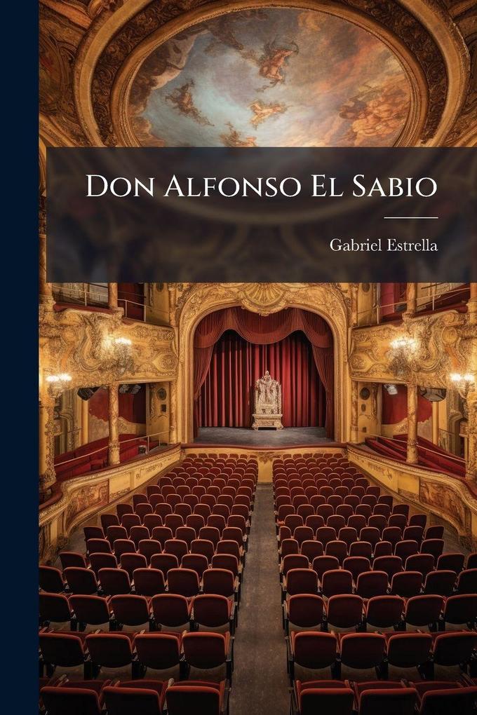 Produktbild: Don Alfonso El Sabio | Gabriel Estrella
