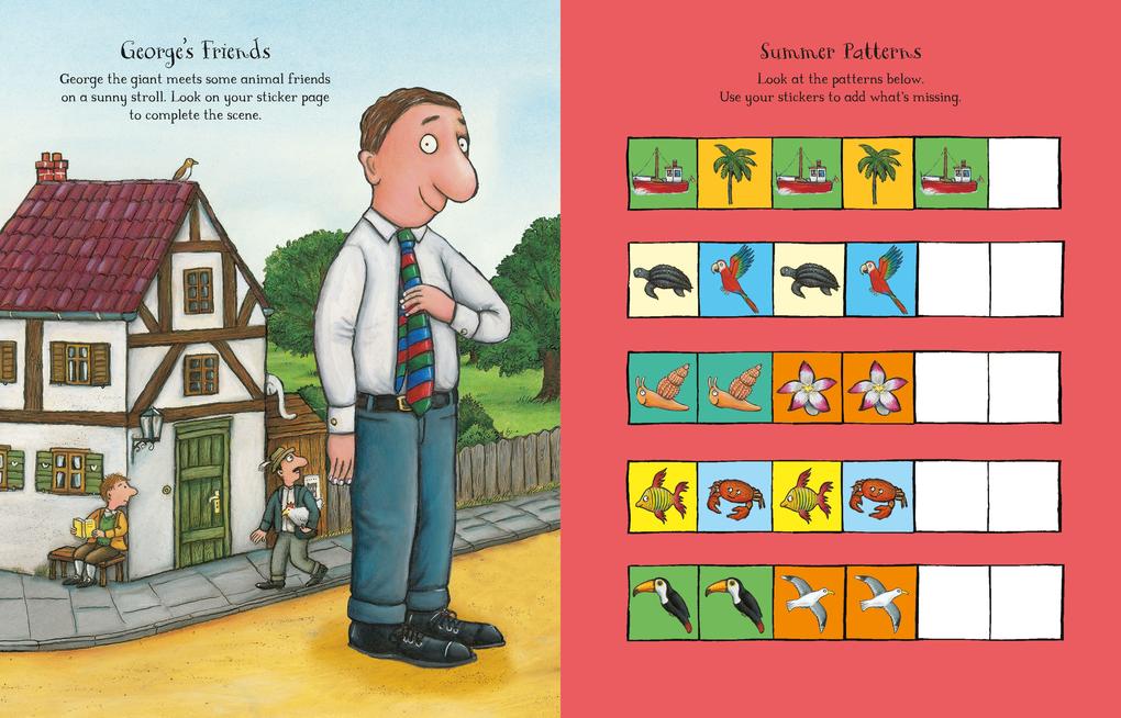 Weitere Ansicht: The Gruffalo and Friends: Summer Sticker Book | Julia Donaldson