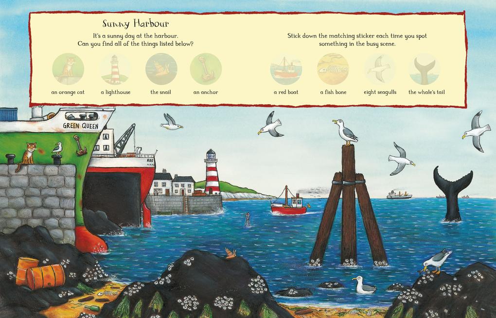 Weitere Ansicht: The Gruffalo and Friends: Summer Sticker Book | Julia Donaldson