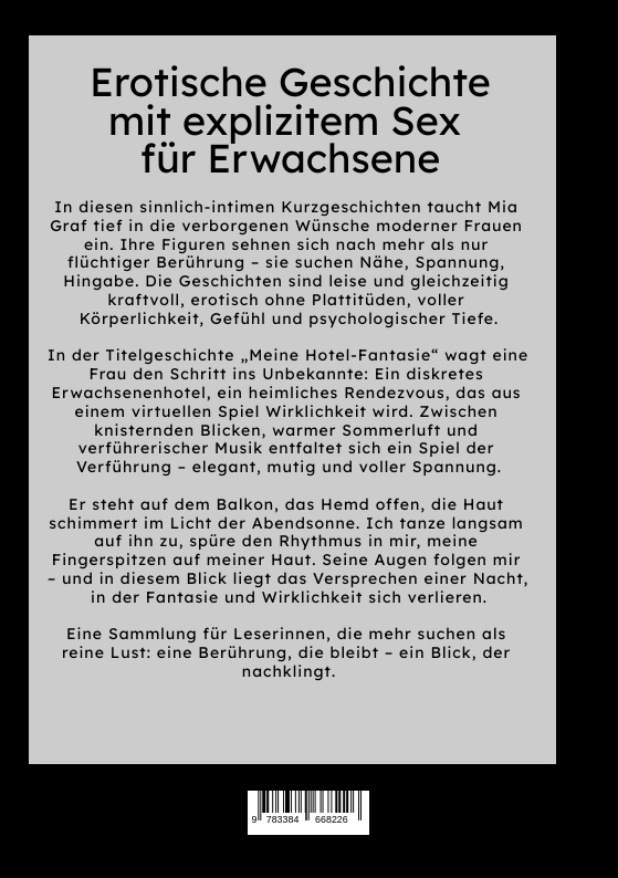 Weitere Ansicht: Meine Hotel-Fantasie | Mia Graf