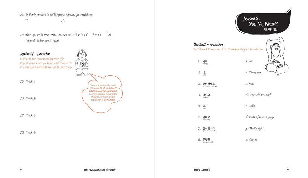 Weitere Ansicht: Talk To Me In Korean Workbook - Level 1