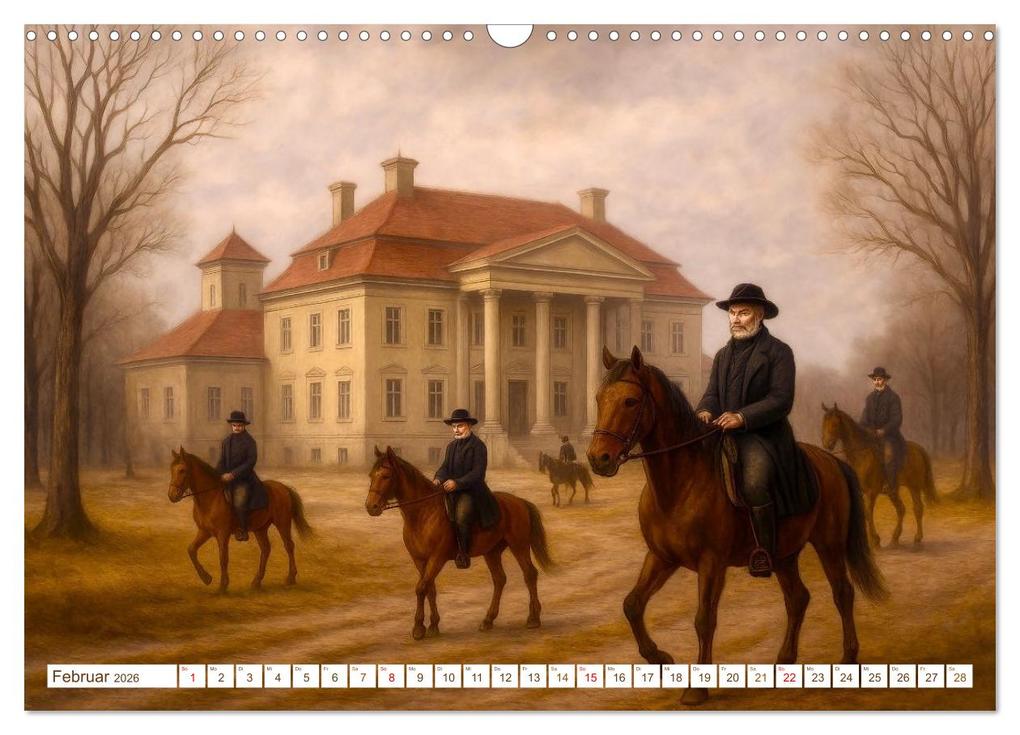 Weitere Ansicht: Theodor Fontane (Wandkalender 2026 DIN A3 quer), CALVENDO Monatskalender | Steffani Lehmann, Calvendo