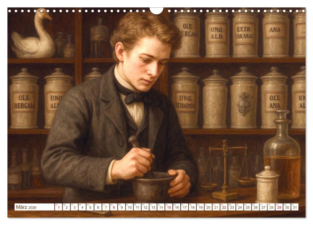 Weitere Ansicht: Theodor Fontane (Wandkalender 2026 DIN A3 quer), CALVENDO Monatskalender | Steffani Lehmann, Calvendo