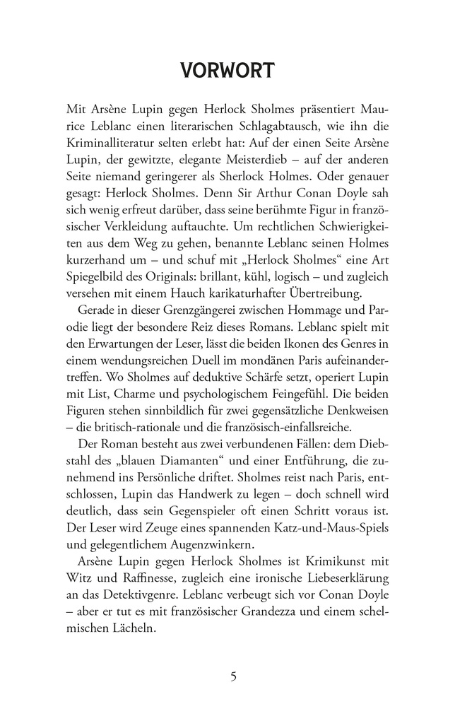 Weitere Ansicht: Arsène Lupin gegen Herlock Sholmes. Detektivroman. Maurice Leblanc | Maurice Leblanc