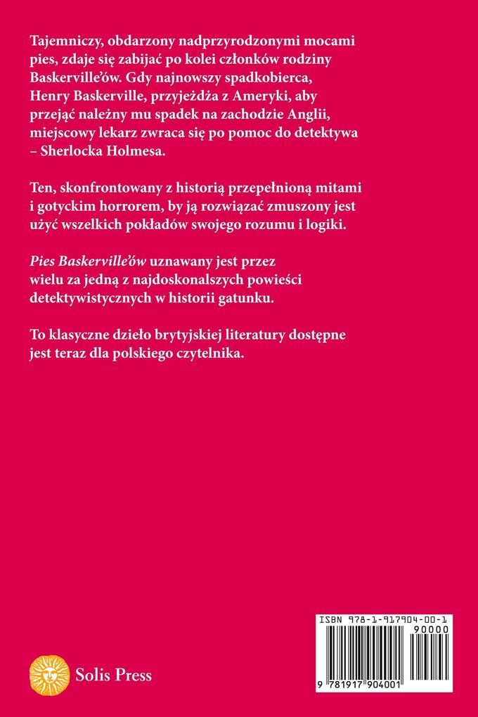 Weitere Ansicht: Pies Baskerville'ów | Artur Conan Doyle