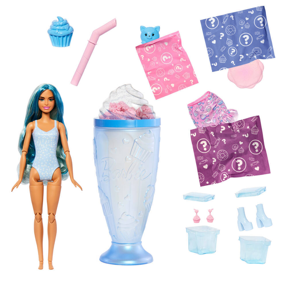 Weitere Ansicht: Barbie Pop! Reveal Barbie Treats Serie - blaue Puppe