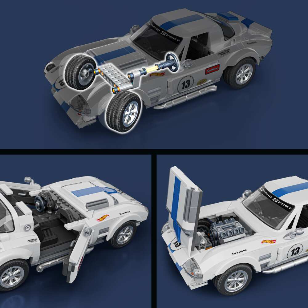 Weitere Ansicht: Mattel Brick Shop HW ELITE SERIES CORVETTE