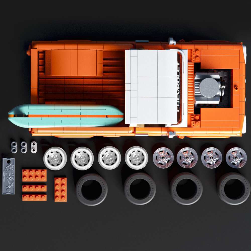 Weitere Ansicht: Mattel Brick Shop HW ELITE SERIES CHEVY