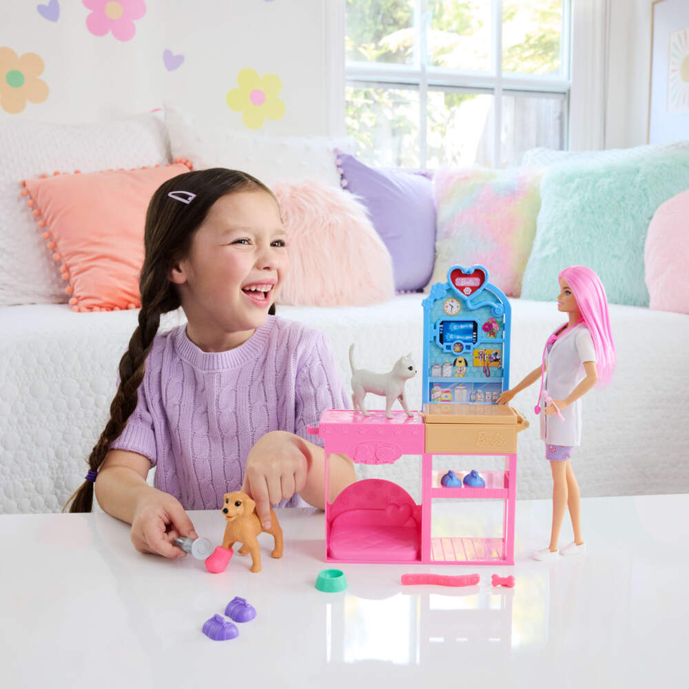 Weitere Ansicht: Barbie Haustierklinik Spielset