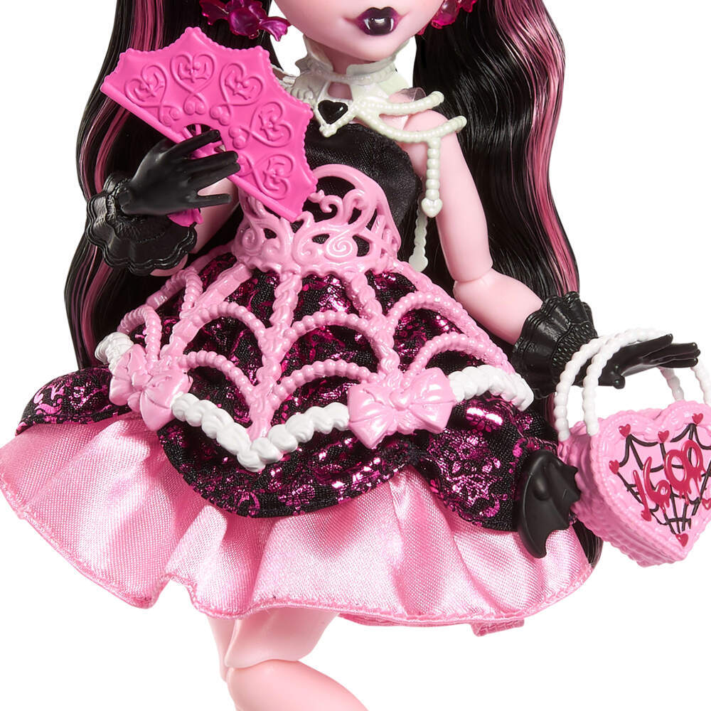 Weitere Ansicht: Monster High schaurig schöner Geburtstag Draculaura Puppe