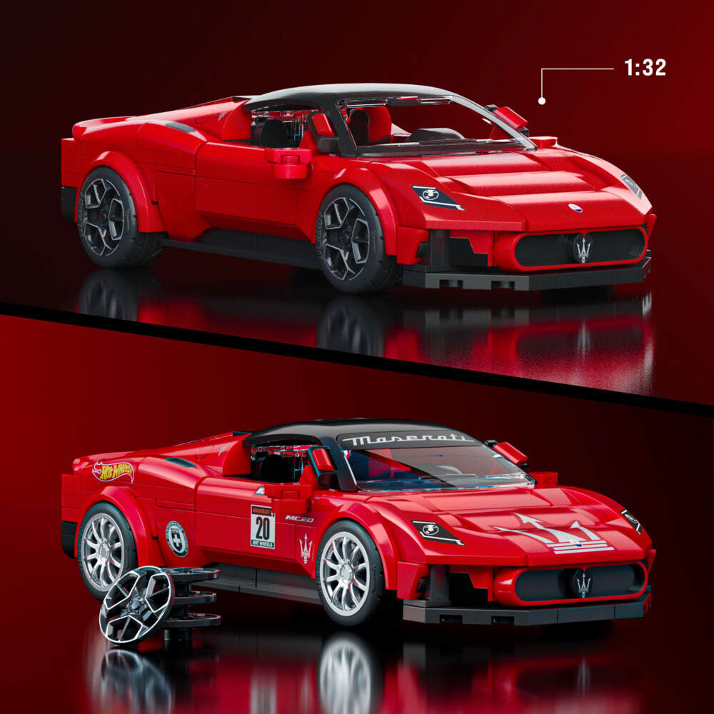 Weitere Ansicht: Mattel Brick Shop HW SPEED SERIES MASERATI