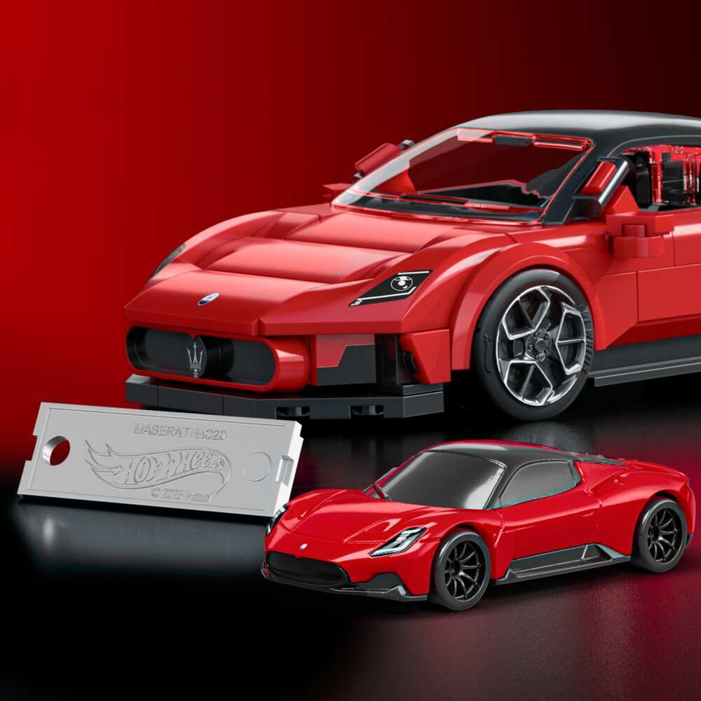 Weitere Ansicht: Mattel Brick Shop HW SPEED SERIES MASERATI
