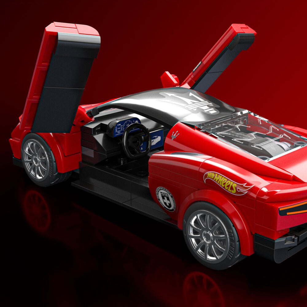 Weitere Ansicht: Mattel Brick Shop HW SPEED SERIES MASERATI