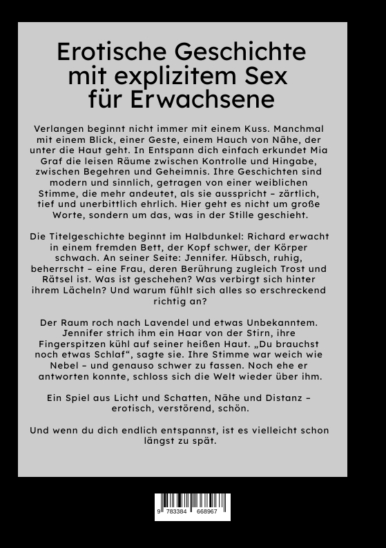 Weitere Ansicht: Entspann dich einfach | Mia Graf