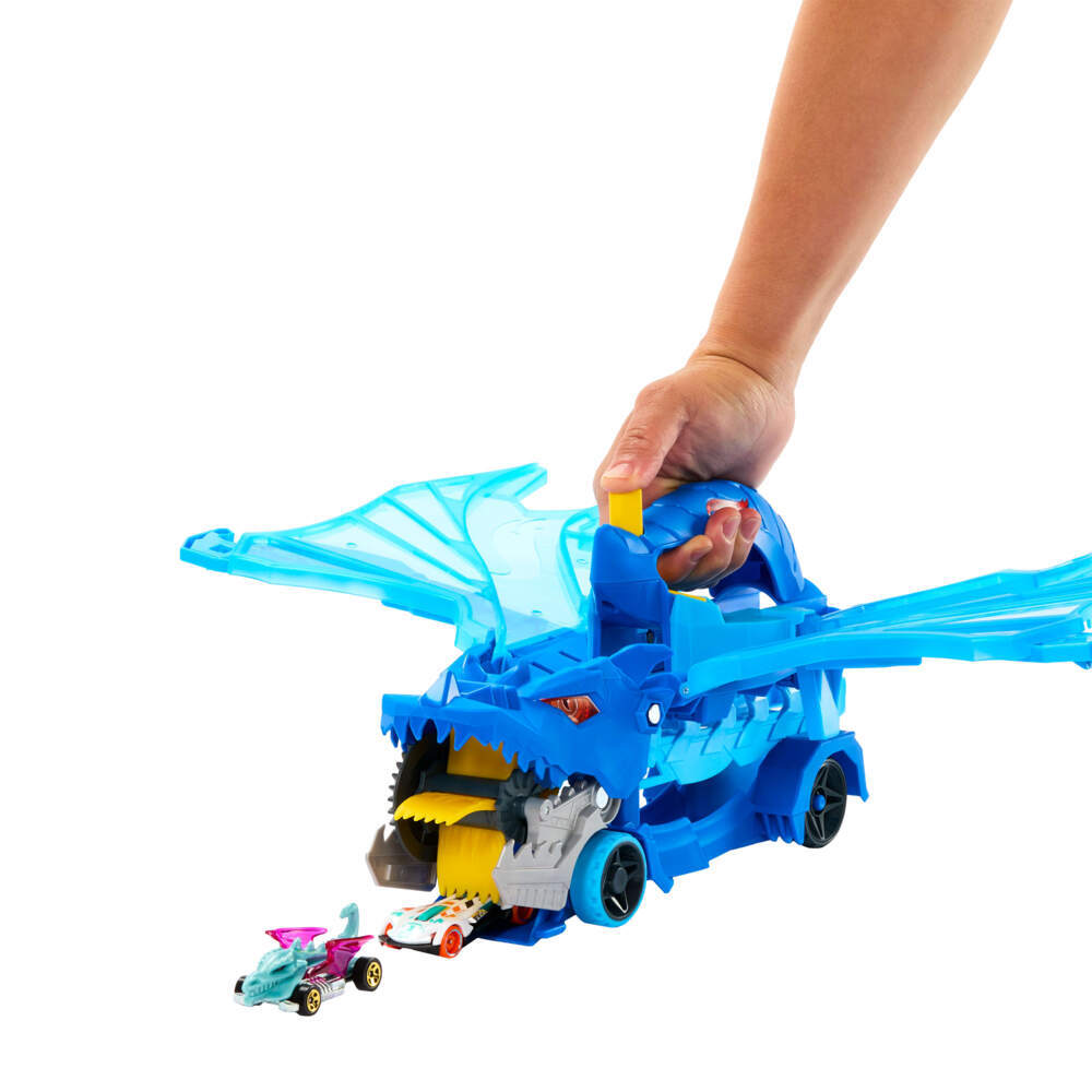 Weitere Ansicht: Hot Wheels City Ultimativer 2-in-1 Drachen Transporter