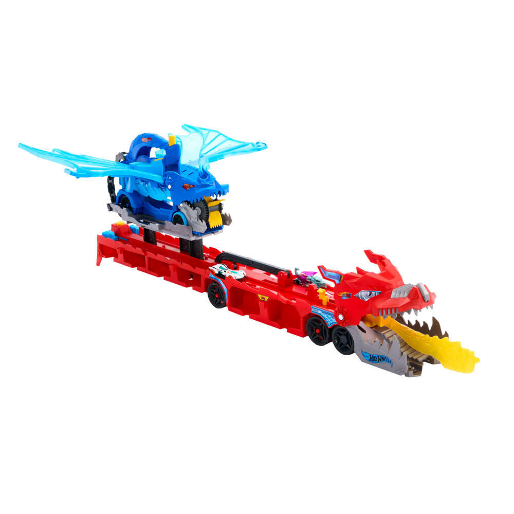 Weitere Ansicht: Hot Wheels City Ultimativer 2-in-1 Drachen Transporter