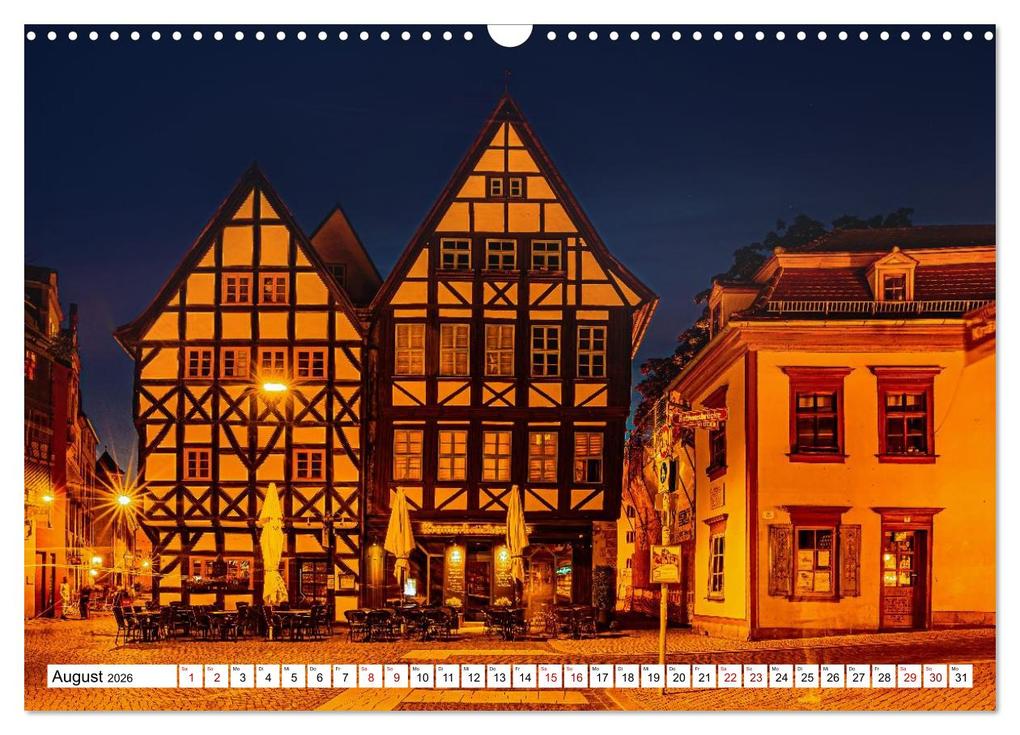 Weitere Ansicht: Rund um die Krämerbrücke - Ein Stück Mittelalter in Erfurt (Wandkalender 2026 DIN A3 quer), CALVENDO Monatskalender | Sigrid Starick, Calvendo