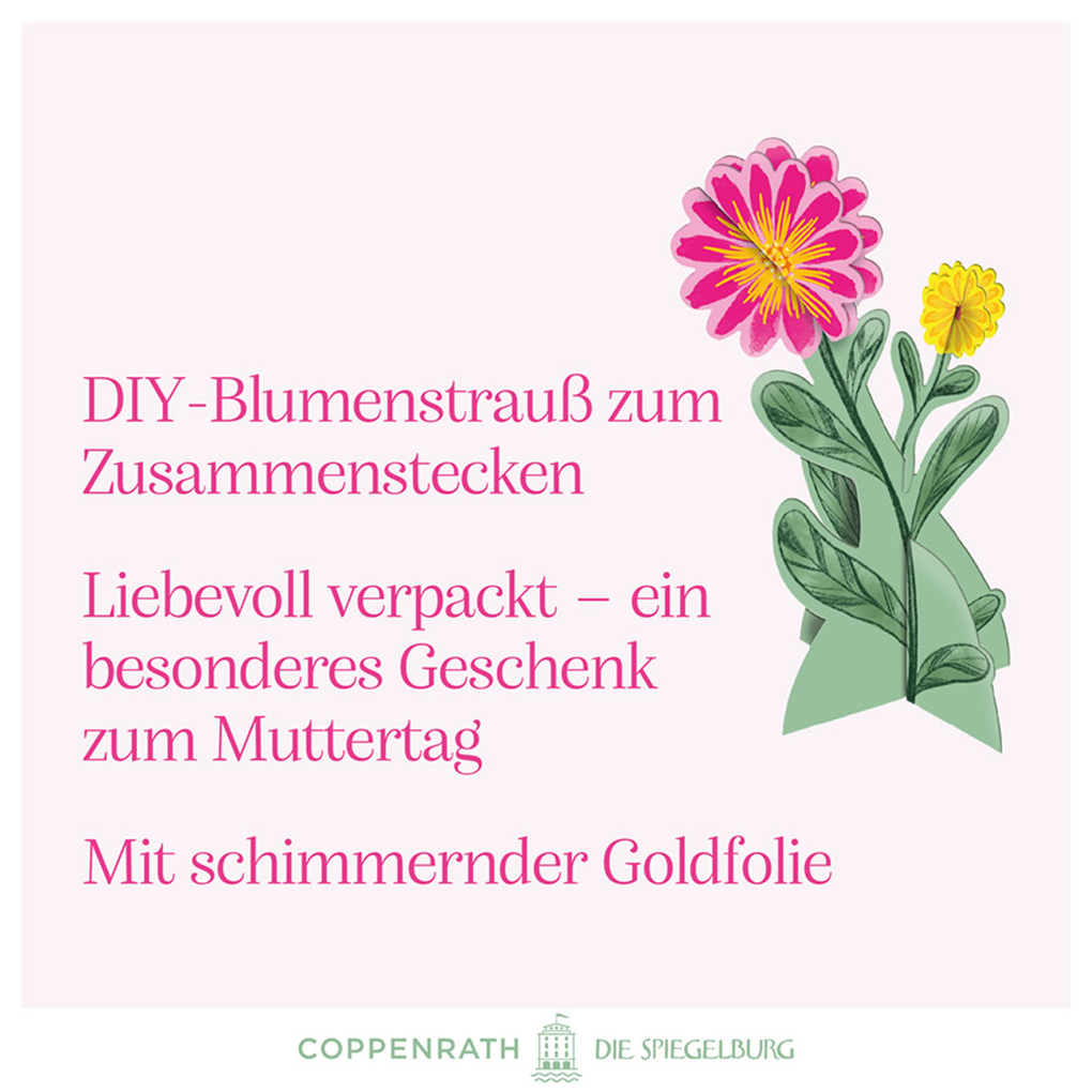 Weitere Ansicht: 3D-Blumen - Blumen für dich!