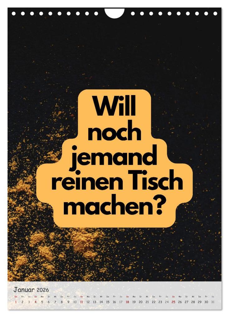 Weitere Ansicht: Tanz um den heißen Brei! (Wandkalender 2026 DIN A4 hoch), CALVENDO Monatskalender | Grit Bloß, Calvendo