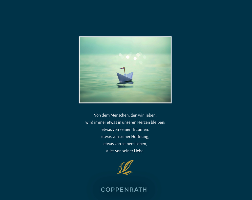 Weitere Ansicht: Was bleibt, ist die Erinnerung