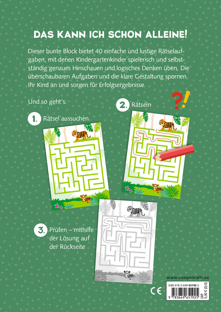 Weitere Ansicht: Mein kunterbunter Kindergartenblock