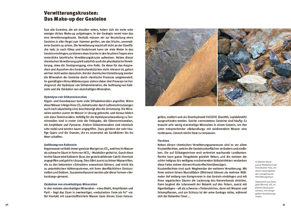 Weitere Ansicht: Gesteine einfach bestimmen | Jürg Meyer