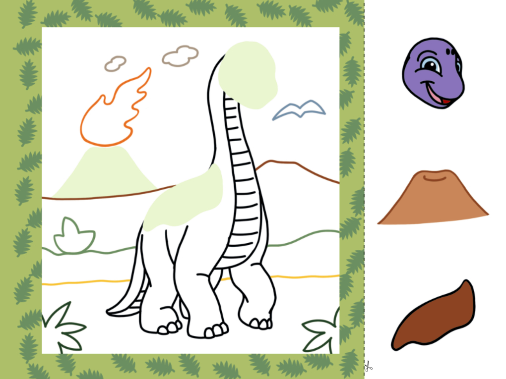 Weitere Ansicht: Mein erstes Dinosaurier-Bastelbuch
