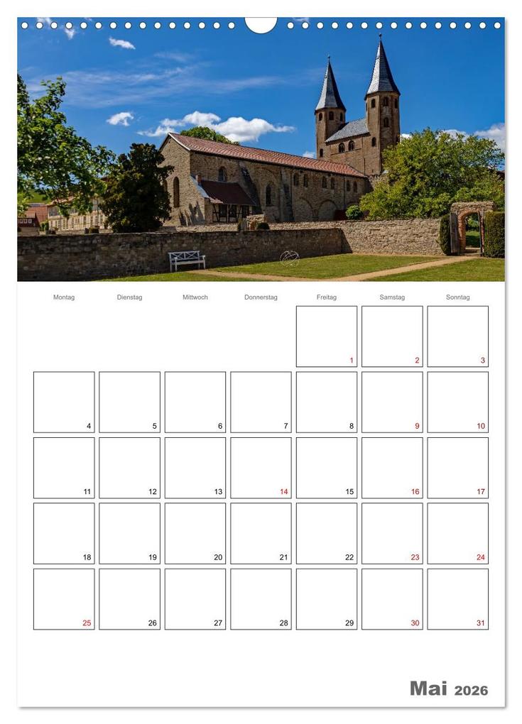 Weitere Ansicht: Ilsenburg im Harz - Terminplaner (Wandkalender 2026 DIN A3 hoch), CALVENDO Monatskalender | Holger Felix, Calvendo