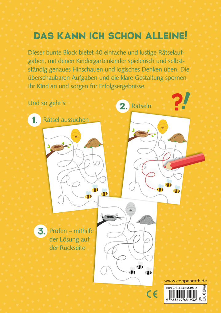 Weitere Ansicht: Mein kunterbunter Kindergartenblock