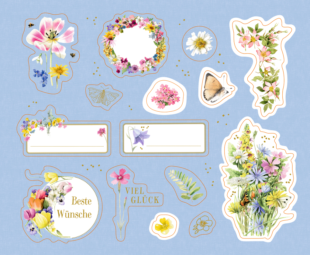 Weitere Ansicht: Stickerbuch - Sticker und Etiketten