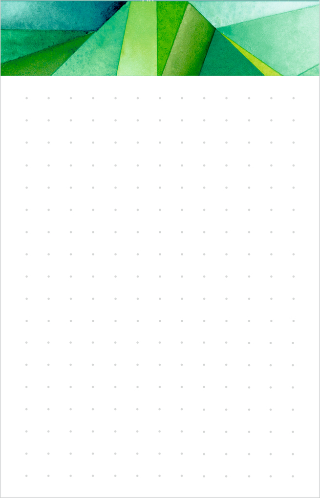 Weitere Ansicht: Notizblöckchen - All about green