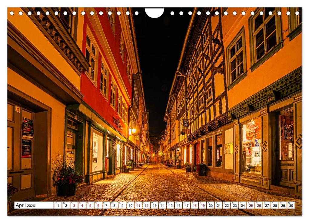 Weitere Ansicht: Rund um die Krämerbrücke - Ein Stück Mittelalter in Erfurt (Wandkalender 2026 DIN A4 quer), CALVENDO Monatskalender | Sigrid Starick, Calvendo