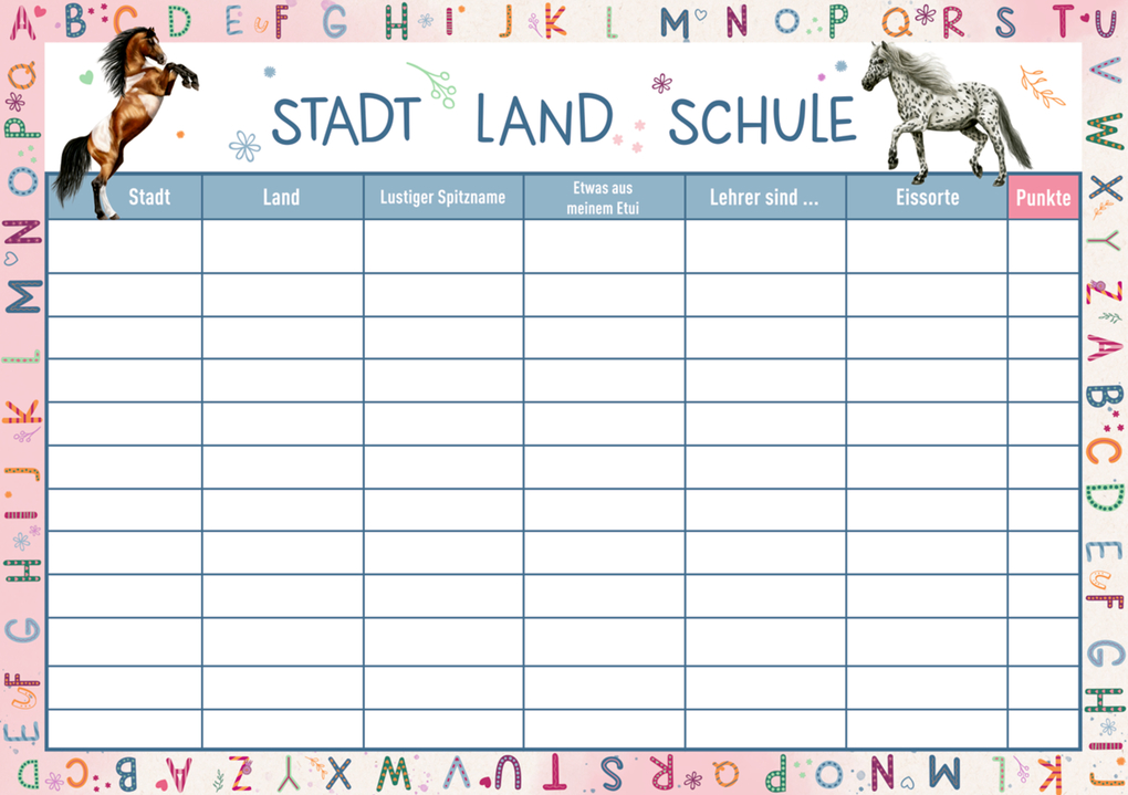 Weitere Ansicht: Meine superschlaue Pferde Schulstart-Box